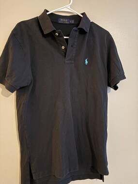 Polo Ralph Lauren Men's Black Short Sleeve Polo Shirt Size S